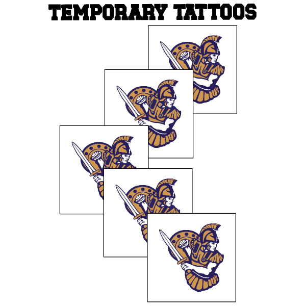 Centurion Temporary Tattoos