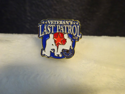 Veteran's Last Patrol Pin