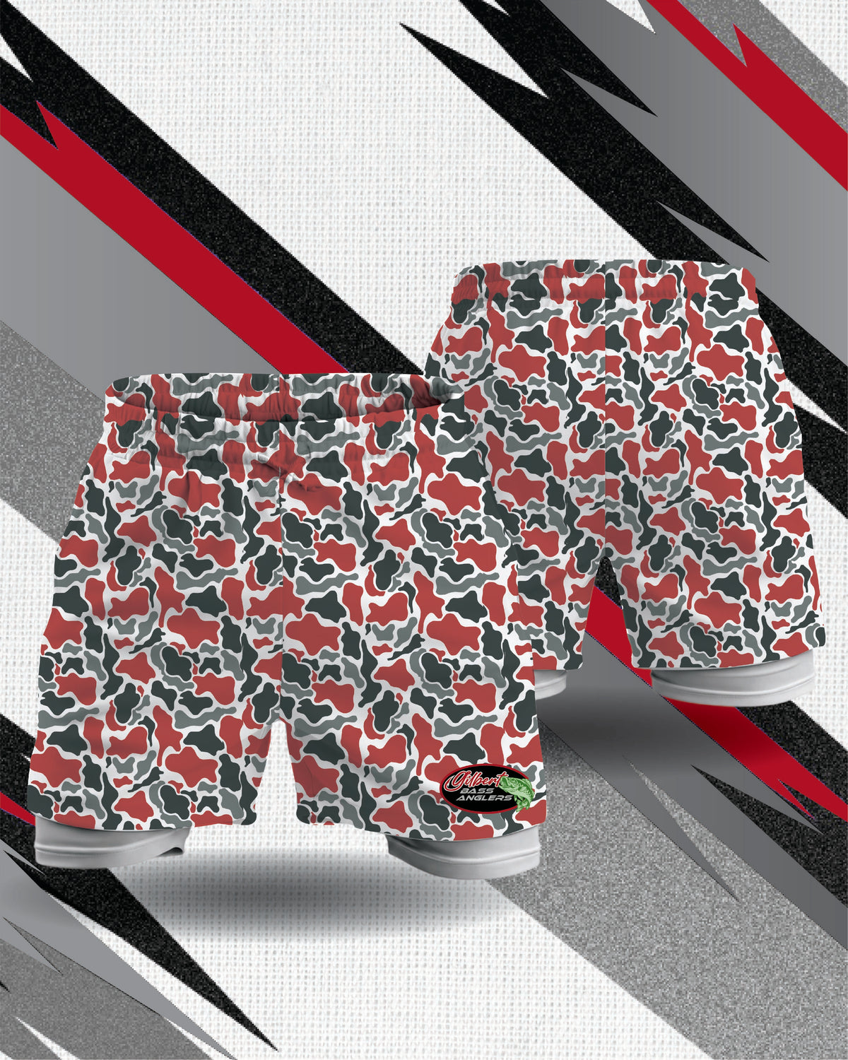 Gilbert Fishing Duck Camo Shorts