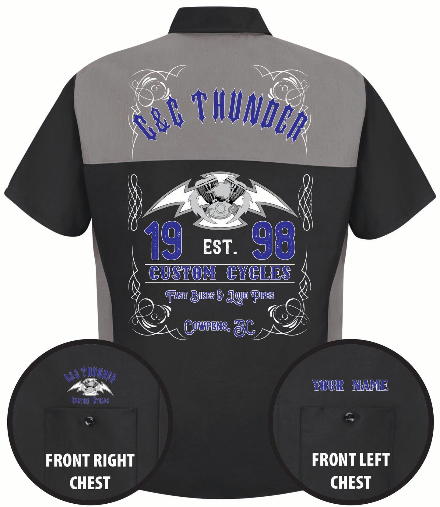C&C Thunder Work Shirt