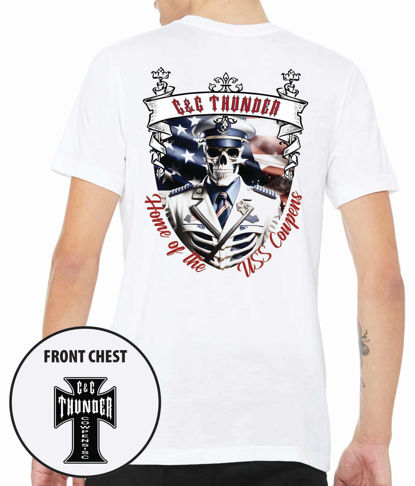 C&C Thunder USS Cowpens Tee