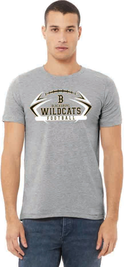 Wildcats Football Cotton Tee