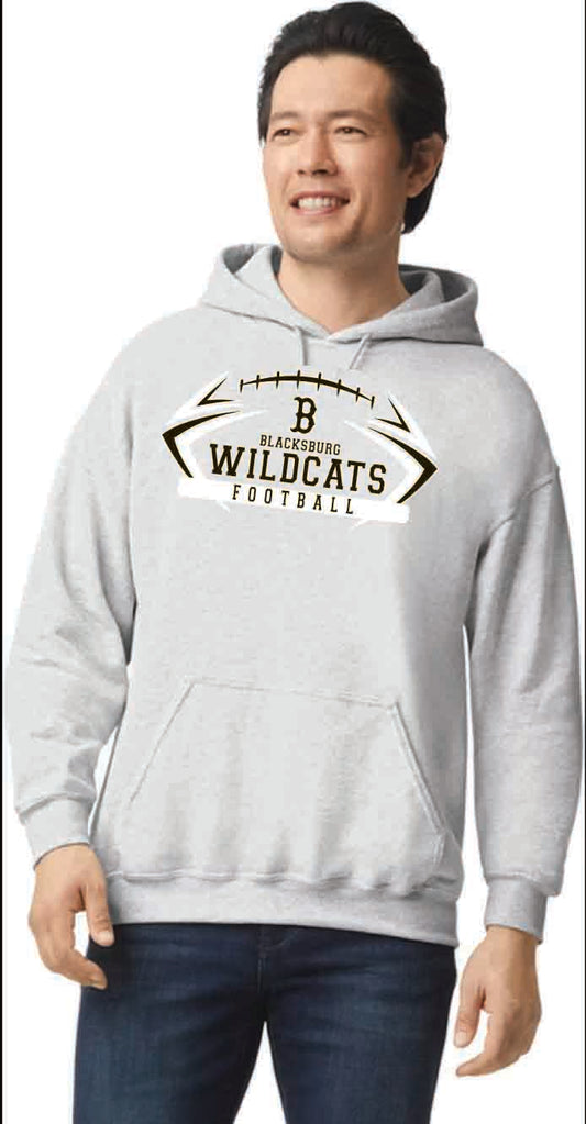 Wildcats Football Cotton Hoodie