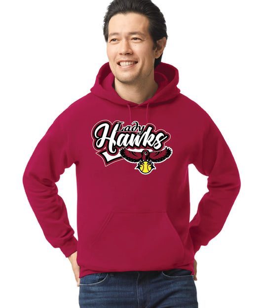 Lady Hawks Hoodies