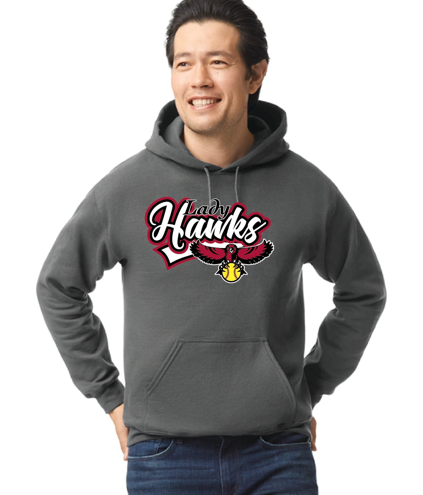 Lady Hawks Hoodies