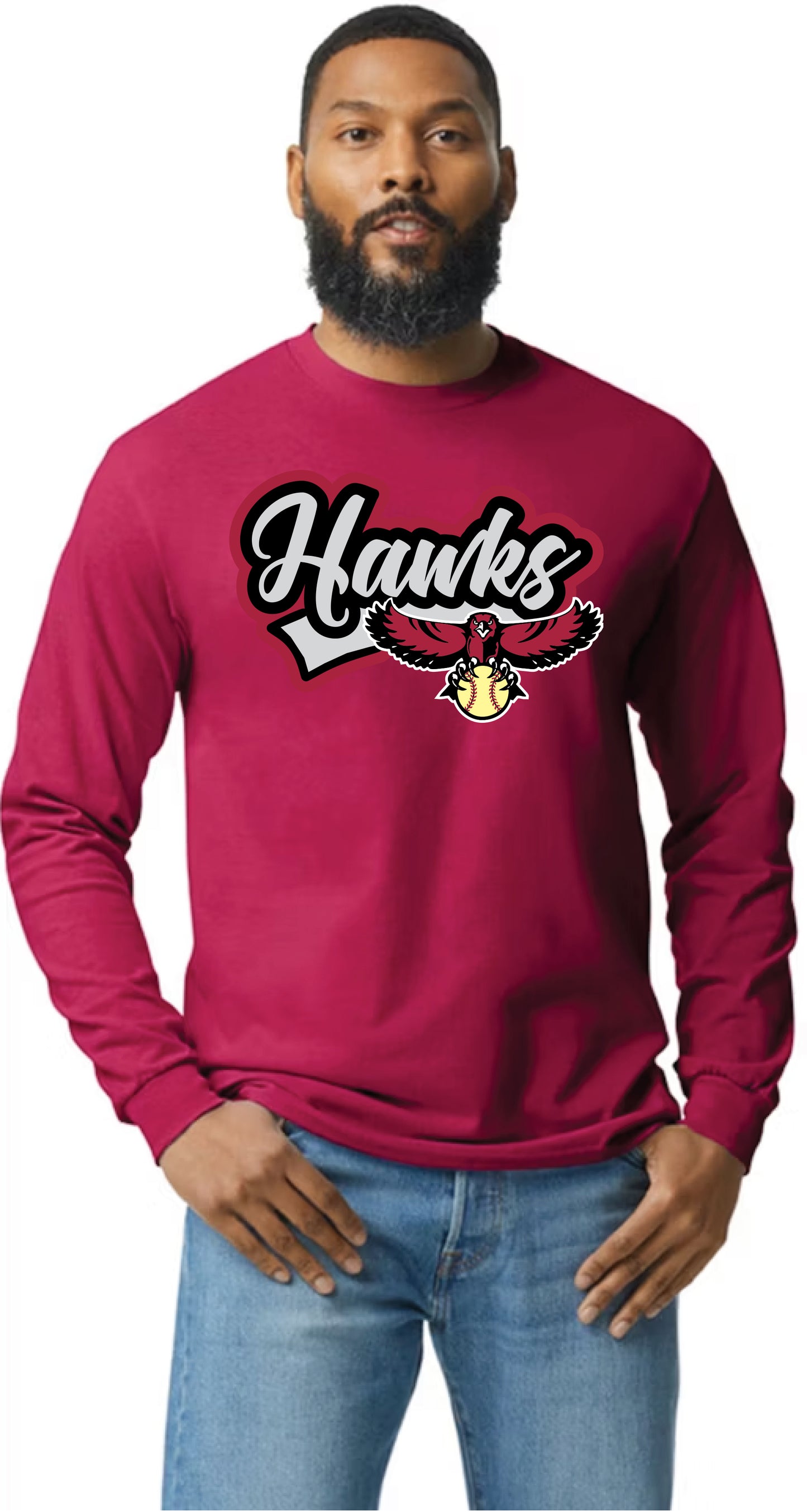 Hawks Long Sleeve Tees