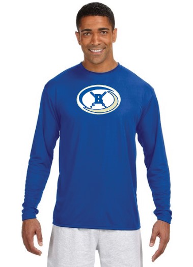 Royal Long Sleeve Performance Tee