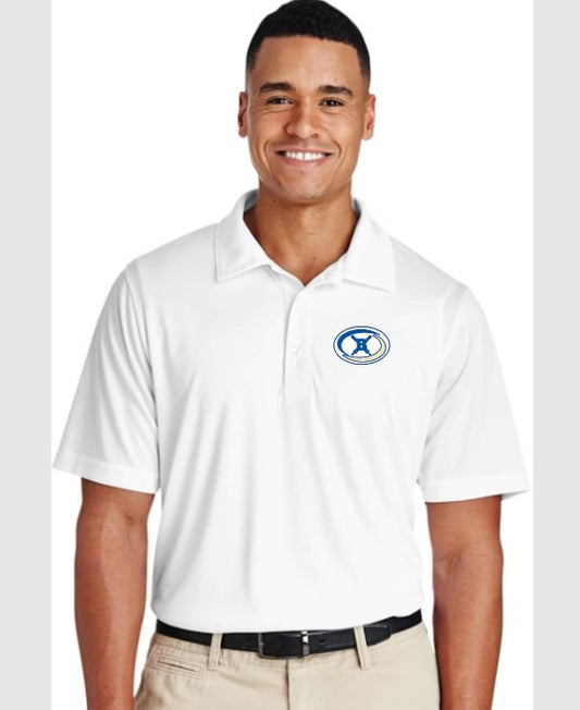 White Performance Polo