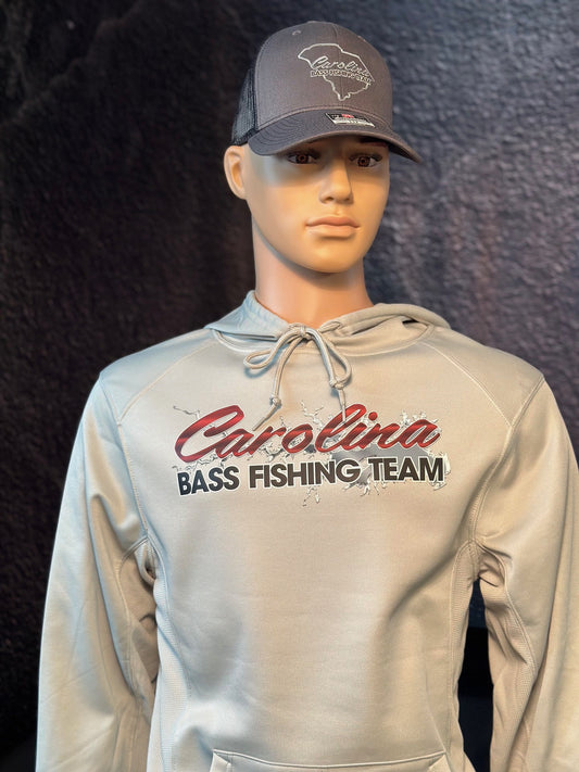 Carolina Bass Fishing Lake Murray Performance Hoodie