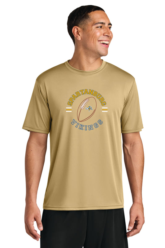 Spartanburg Vikings Circular Performance Style Tee