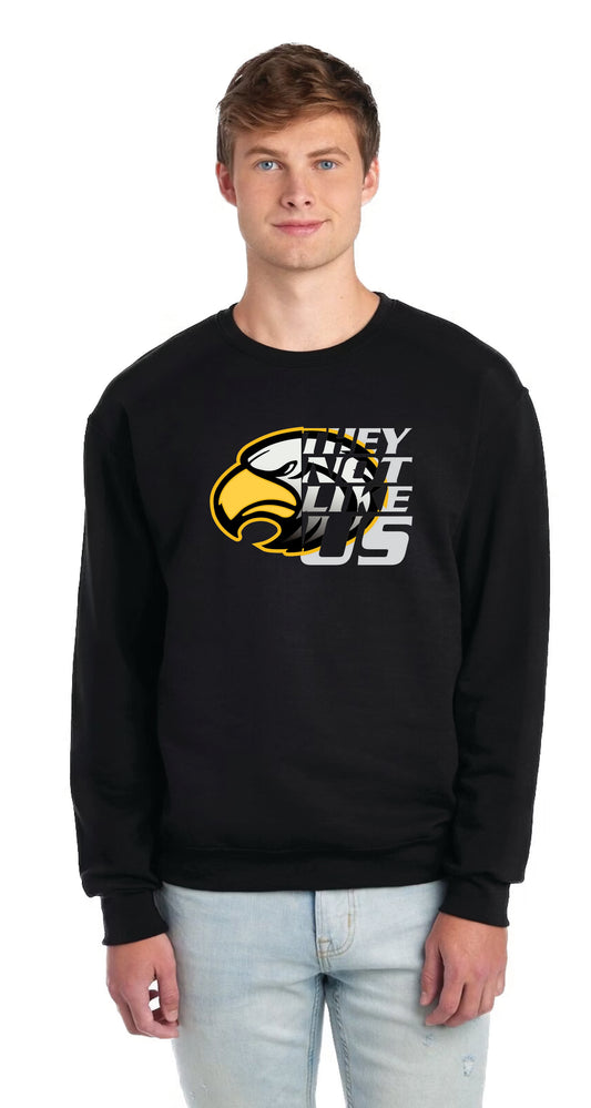 Chesnee Eagles They Not Like Us Sweatshirt