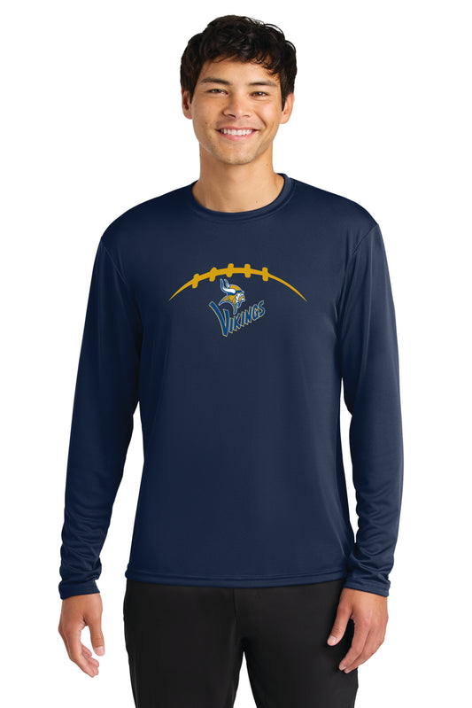 Spartanburg Vikings Football Long Sleeve Performance Tee